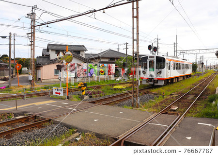 “島根縣出雲市川戶站（市畑電鐵）” 76667787