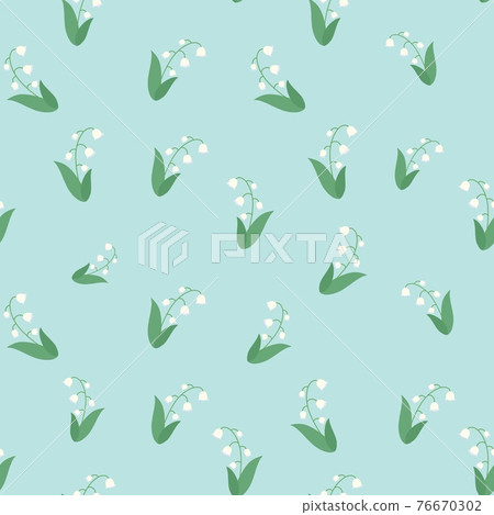 五月花鈴蘭圖案 76670302