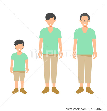 男人的生活舞台-矢量素材 男人的生活舞台-矢量素材 76670678