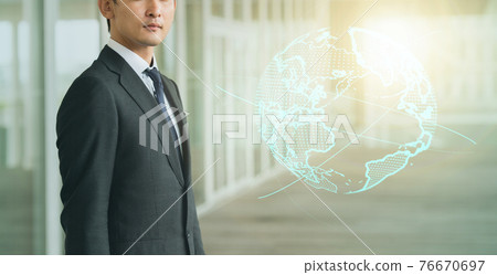 Businessman portrait business image 76670697