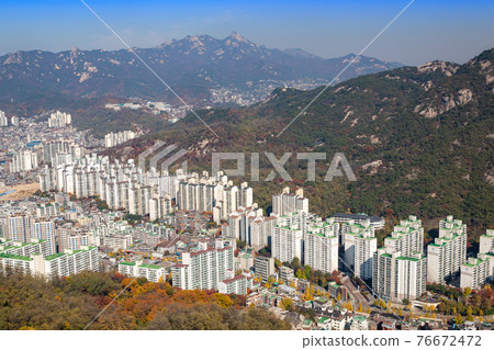 韓國首爾西大門區弘濟洞北漢山、仁王山 韓國首爾西大門區弘濟洞北漢山、仁王山 76672472