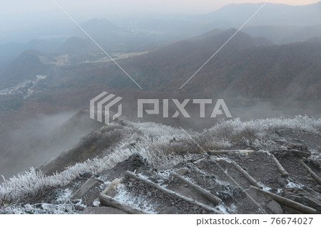 Rime and Hakuo Daisen, Tottori Prefecture, Okayama Prefecture, Natsuyama Trail Rime and Hakuo Daisen, Tottori Prefecture, Okayama Prefecture, Natsuyama Trail 76674027