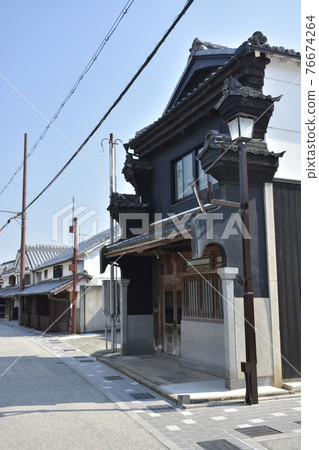[兵庫縣笹山市]河原町津舞入市街景 76674264