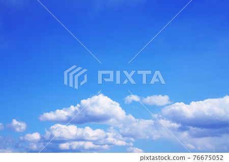 Sky cloud background background material 76675052