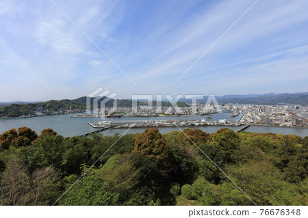 從五代山看高知市(從原東町到千代町) 從五代山看高知市(從原東町到千代町) 76676348