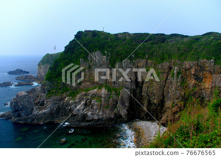 A magnificent view of the Kuroshio Current and the lighthouse at Cape Ashizuri, Kochi Prefecture, Tosashimizu City (1) A magnificent view of the Kuroshio Current and the lighthouse at Cape Ashizuri, Kochi Prefecture, Tosashimizu City (1) 76676565