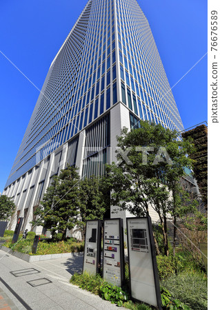 濱松町的城市景觀,東京濱松町克萊爾塔 濱松町的城市景觀,東京濱松町克萊爾塔 76676589
