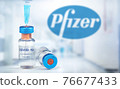 Coronavirus vaccine-immunization concept 76677433