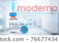 Coronavirus vaccine-immunization concept 76677434