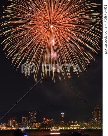 Kobe fireworks festival Kobe fireworks festival 76679401