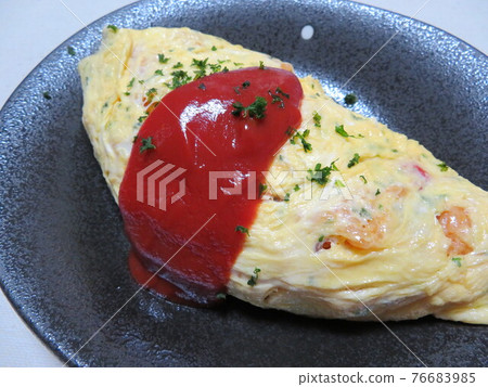 Omelette rice Omelette rice 76683985