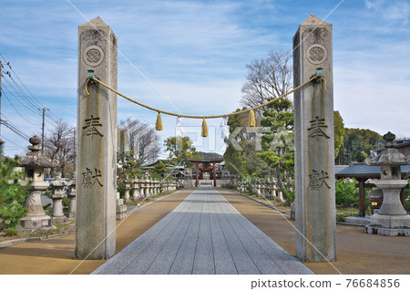 [Nigitsu Shrine] Futabanosato, Higashi-ku, Hiroshima City, Hiroshima Prefecture 76684856