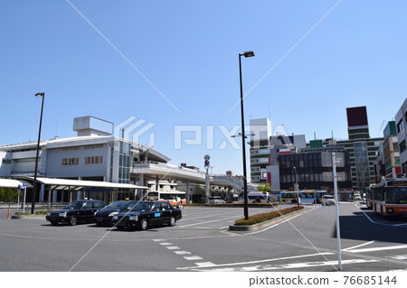 Cityscape of Ageo Station West Exit, Saitama Prefecture 76685144