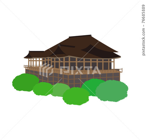 京都的名勝（清水寺） 76685889