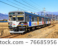 Ueda Dentetsu 1000 series 1003F (Nature and Friends No. 2) Maita-Yagisawa (山背) 76685956