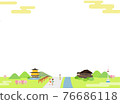 京都的街景和風景(春天)可以在背景中使用 京都的街景和風景(春天)可以在背景中使用 76686118