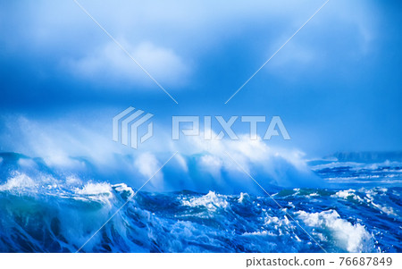 impressive storm on Pacific coast impressive storm on Pacific coast 76687849