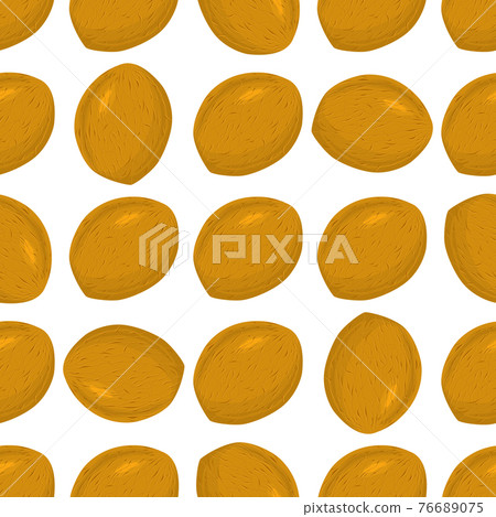 Illustration on theme big pattern identical types walnut Illustration on theme big pattern identical types walnut 76689075
