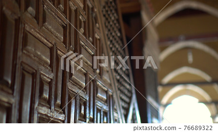 Mosque of Amr ibn al-As beautiful handcrafted wooden Isalamic details Mosque of Amr ibn al-As beautiful handcrafted wooden Isalamic details 76689322