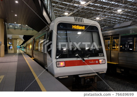 A trip to the Indian Pacific railroad, a fascinating transcontinental railroad that touches the majestic pioneering spirit of Australia, Perth Station A trip to the Indian Pacific railroad, a fascinating transcontinental railroad that touches the majestic pioneering spirit of Australia, Perth Station 76689699