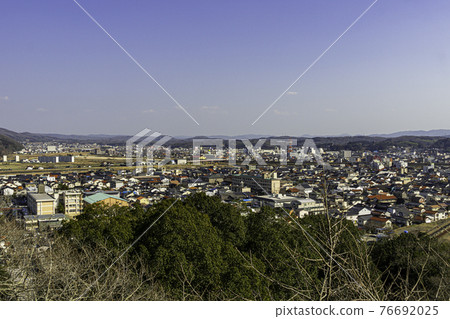 View of Miyoshi City Ozekiyama Park Miyoshi City, Hiroshima Prefecture 76692025