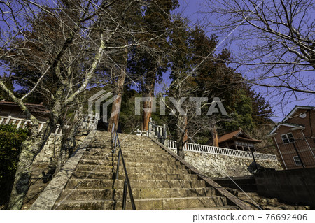 通向廣島縣秋高田市的清神社參拜道 通向廣島縣秋高田市的清神社參拜道 76692406