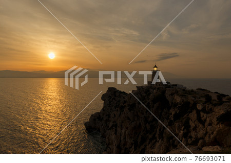 Lighthouse on the cliff Lighthouse on the cliff 76693071