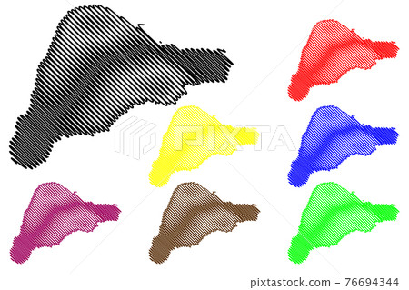 Rapa Nui island map 76694344