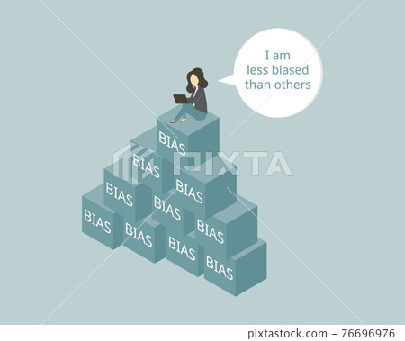 The bias blind spot is the cognitive bias which has tendency of people to see themselves as less biased than others The bias blind spot is the cognitive bias which has tendency of people to see themselves as less biased than others 76696976