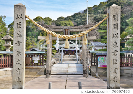 [鶴羽神社] 廣島縣廣島市東區二之裡 76697493