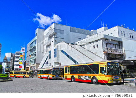 Scenery of the south exit of Chigasaki Station in Chigasaki City, Kanagawa Prefecture 76699081