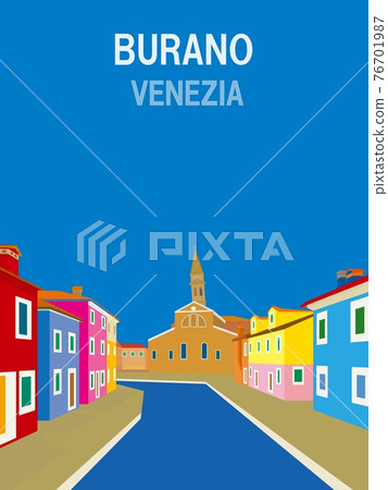 Burano burano venezia Italy italia Burano burano venezia Italy italia 76701987