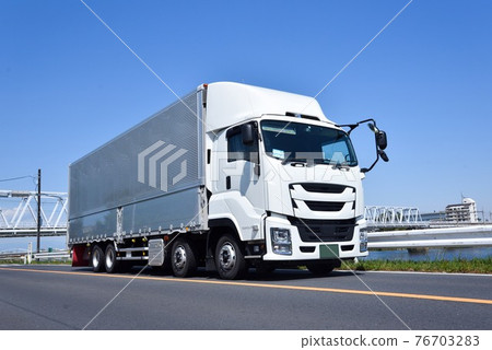 Large truck logistics image 76703283