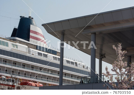 Asuka II at Kanazawa Port Cruise Terminal 76703550
