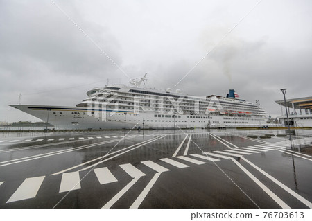 Asuka II at Kanazawa Port Cruise Terminal Asuka II at Kanazawa Port Cruise Terminal 76703613