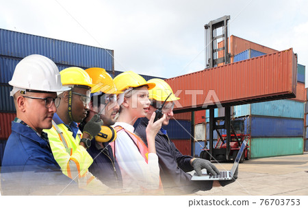 Logistics Industrial Container Cargo freight ship for Concept of fast or instant shipping Logistics Industrial Container Cargo freight ship for Concept of fast or instant shipping 76703753