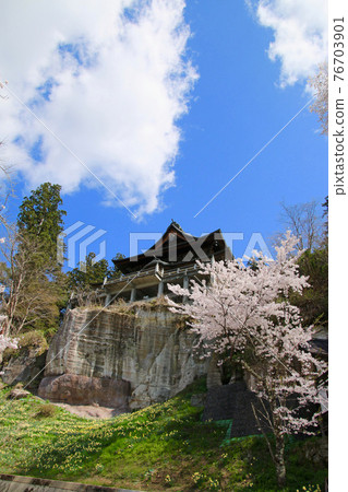Fukumitsu Spring Festival Kokura Temple Kanzoji (Fukushima Prefecture · Yanatsu Town) 76703901