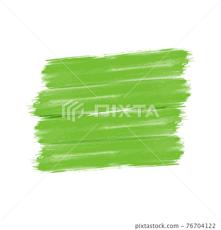 Watercolor green brush background with copy space for text and Logo, Vector illustration 76704122