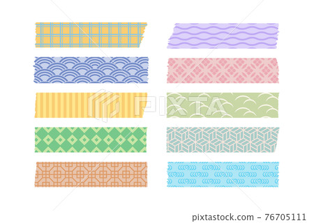 Japanese pattern masking tape set Japanese pattern masking tape set 76705111
