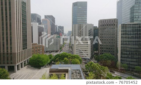 Scenery from the upper floors of the Toranomon Kasumigaseki Building 76705452