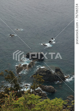 Muroto Geopark, reef at the tip of Cape Muroto 76706554