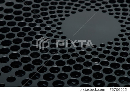 Mesh in black plastic surface Mesh in black plastic surface 76706925