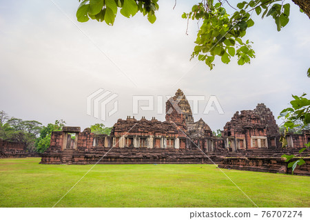 Phimai Stone Castle or Phimai Historical Park ancient Khmer Temple in Nakhon Ratchasima Thailand 76707274
