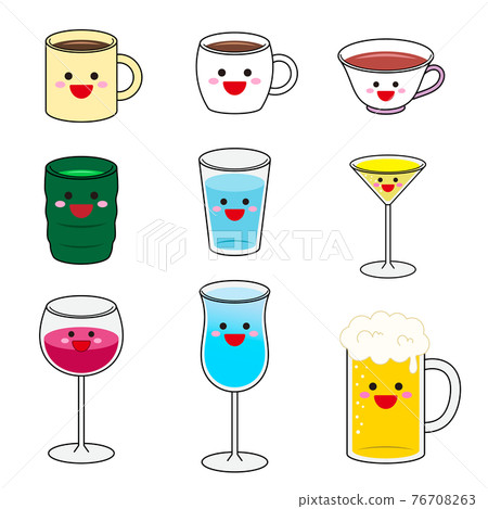 喝杯設置微笑 76708263