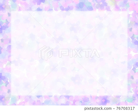 Petals, frames, purple 76708317