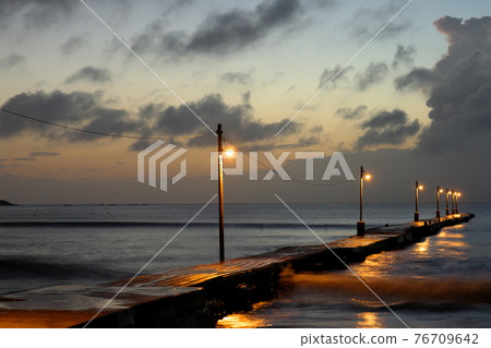 Beginning of summer night Beginning of summer night 76709642