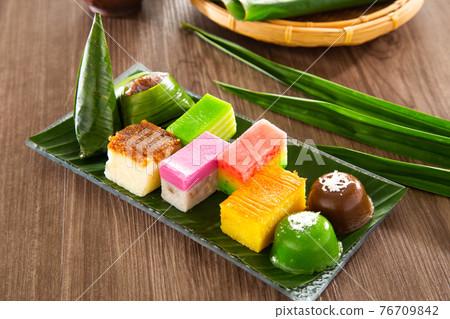 Malaysia popular assorted sweet dessert or simply known as kueh or kuih 76709842