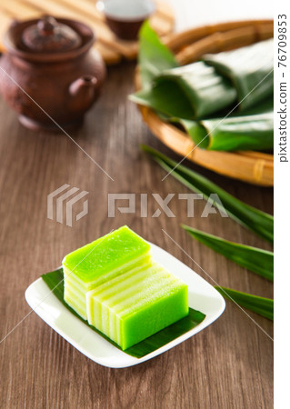 Kuih Lapis Is A Traditional Malay Nyonya Sweet Stock Photo 76709853 Pixta