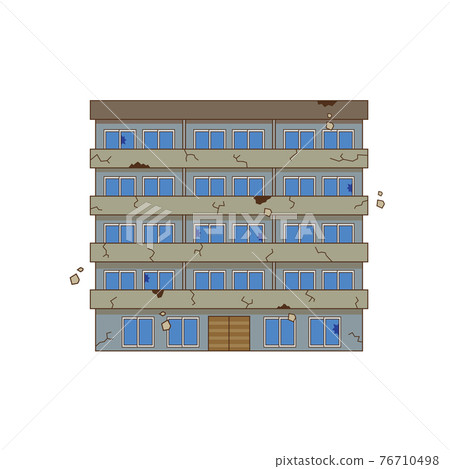 廢棄破爛的豪宅 76710498