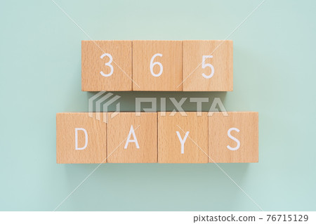 365天｜寫著“365天”的積木 76715129